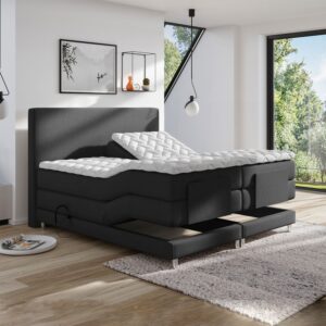 Boxspring Ampera Elektrisch Zwart