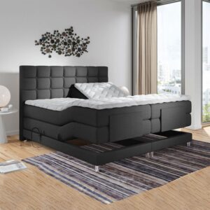 Boxspring Dubai Elektrisch Zwart