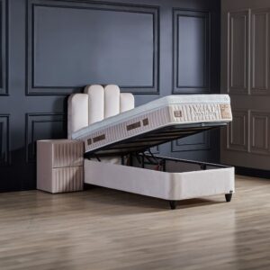 Boxspring Opbergbed Jazzlyn 1-persoons