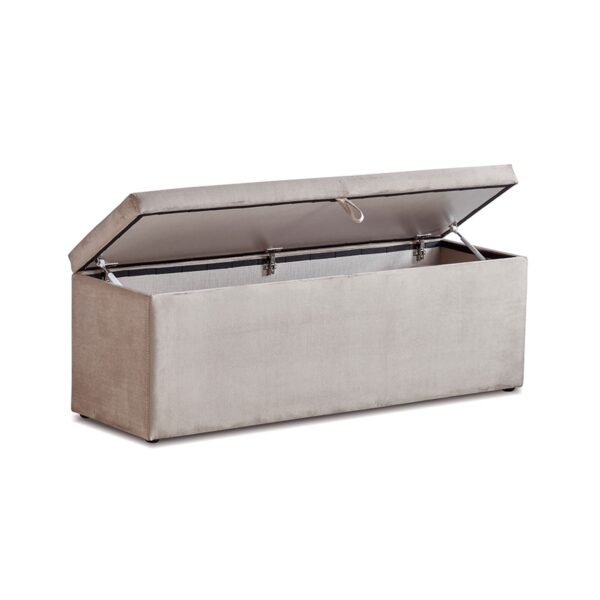 Boxspring Opbergbed Palermo Beige - Afbeelding 7