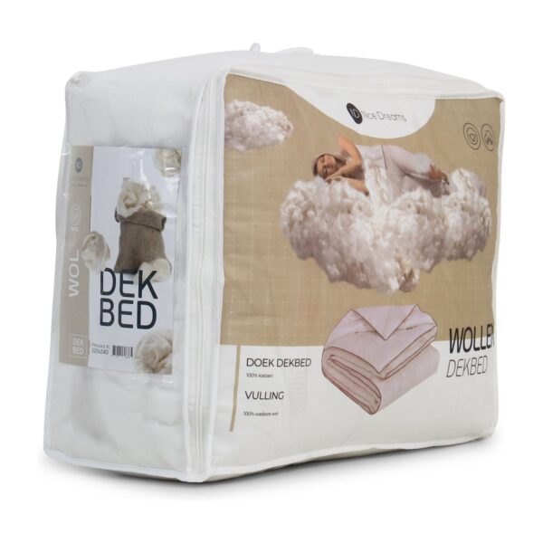 Wollen Dekbed - All Year - 100% Zuiver Australische Scheerwol - Afbeelding 5