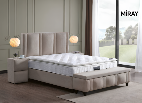 Baza bed met Opbergruimte Miray